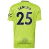 Officiële Voetbalshirt Manchester United Sancho 25 Derde 2022-23 - Heren